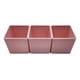 thumbnail image 3 of Set 3 Macetero Maceta De Plastico Cuadrado Pequeño 6 X 6 Cm rosa Tamano Unico, 3 of 5