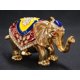 thumbnail image 1 of Estatua de elefante Feng Shui con joyas, victoria, cristal rojo, 1 of 1