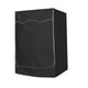 thumbnail image 1 of Funda para lavadora/secadora: funda frontal impermeable y resistente al polvo, con cremallera gruesa, compatible con la mayoría de lavadoras y secadoras (negra)., 1 of 7
