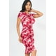 thumbnail image 4 of Vestido Estampado Tie-dye Burdeos L, 4 of 5