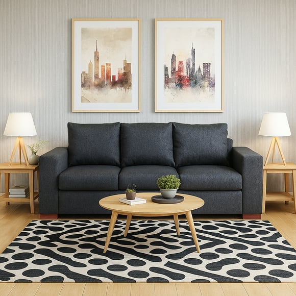 Sofa Cedric 3 Cuerpos Marengo