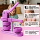 thumbnail image 2 of Kit De Máquina Para Hacer Pines De 58 Mm Diy Color Rosa, 2 of 7