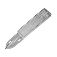 Ioensy - Medidor De Lluvia Con Doble Escala Medidor De Agua De Lluvia Para El Hogar Al Aire Libre Durable