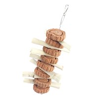 Ioensy - Juguetes Para Masticar Hámster, Protección De Dientes, Conejillo De Indias, Actividad De Masticación, Bambú Dulce