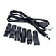 thumbnail image 2 of Conector convertidor de carga para afeitadora, adaptador USB, adaptador de repuesto Universal para instrumentos de belleza, cortapelos, lámparas de 6 piezas y cable USB, 2 of 5