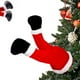 thumbnail image 1 of Adorno Para Árbol De Navidad Patas Oscilantes De Santa, 1 of 5