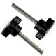 thumbnail image 1 of Tornillo de perilla manual Kasteco M8 x 40 mm, repuesto, paquete de 2, 1 of 5