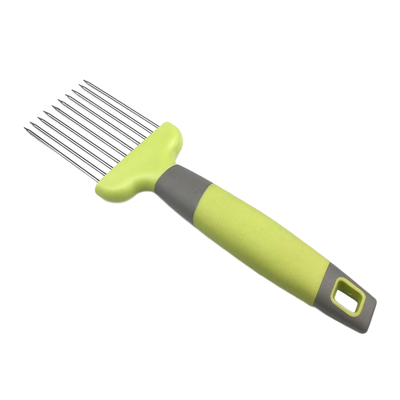 Bothyi - Ablandador De Carne Rallador De Aguja De Cebolla De Acero Inoxidable Para Zanahorias Limón Tomate Verde