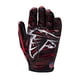 thumbnail image 3 of Guantes de fútbol Wilson NFL Stretch Fit para adultos Atlanta Falcons, 3 of 3