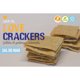 thumbnail image 3 of Galletas de Garbanzos Con Sal de Mar Love Crackers, 130 g, 3 of 3