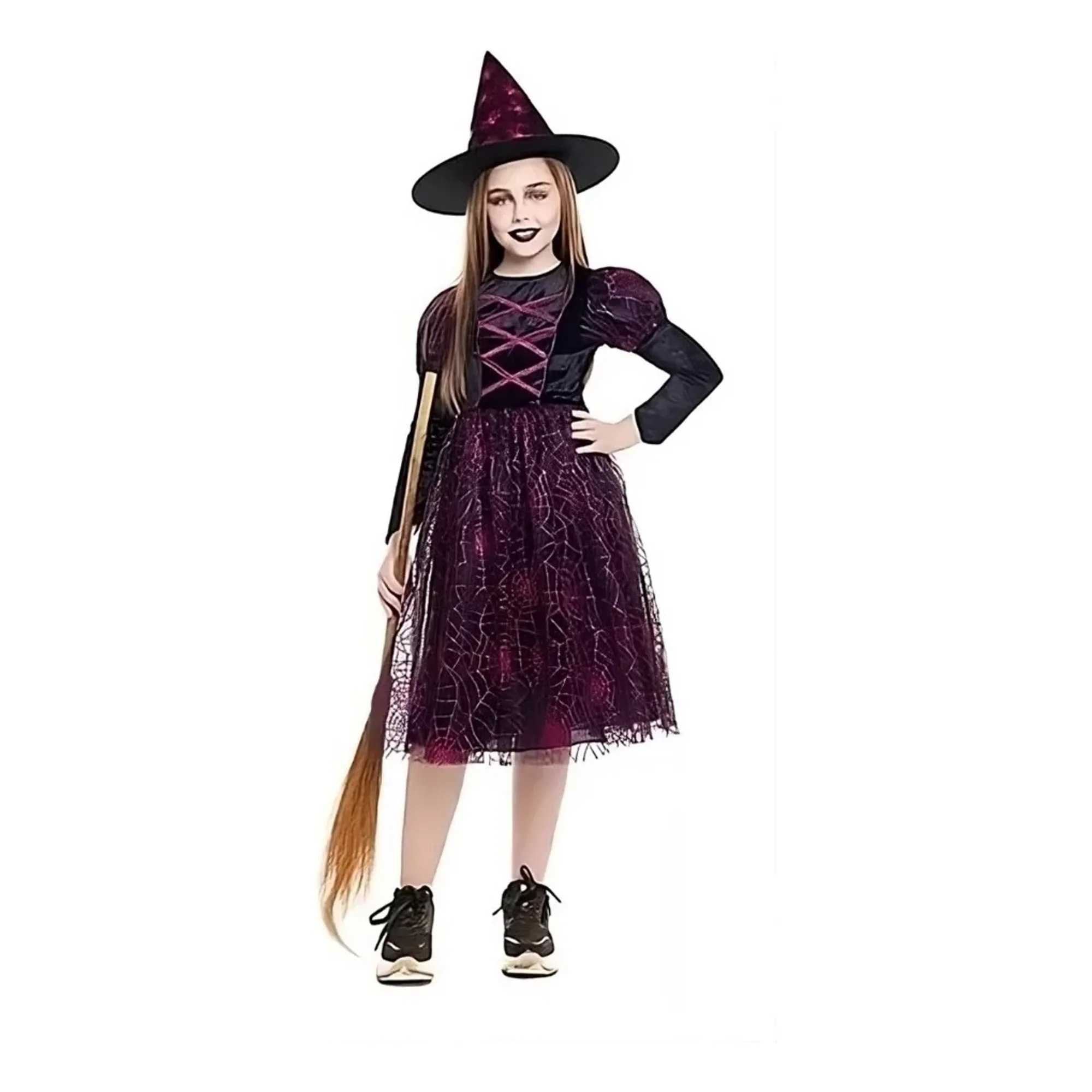 Feco - Disfraz De Bruja Para Niñas