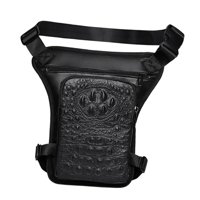 Magideal - Bolsa De Pierna Para Motociclista Con Cuatro Bolsillos Diseño Impermeable Cinturón Ajustable Y Múltiples Compartimentos Adecuada Para Ciclismo Senderi Estilo A