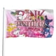 thumbnail image 1 of La Pantera Rosa Bandera impresa con temática, regalo perfecto para fanáticos, amigos y familiares, y adecuada para actividades al aire libre e interiores, decoraciones de fiesta. 90 cm × 150 cm., 1 of 6
