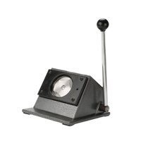 Magideal - Troqueladora De Perforación Gráfica, Perforadora Circular, Fabricación De Insignias, Perforadora Redonda, Perforadora De Papel Diy Para Tarjetas De Pv 44 Mm