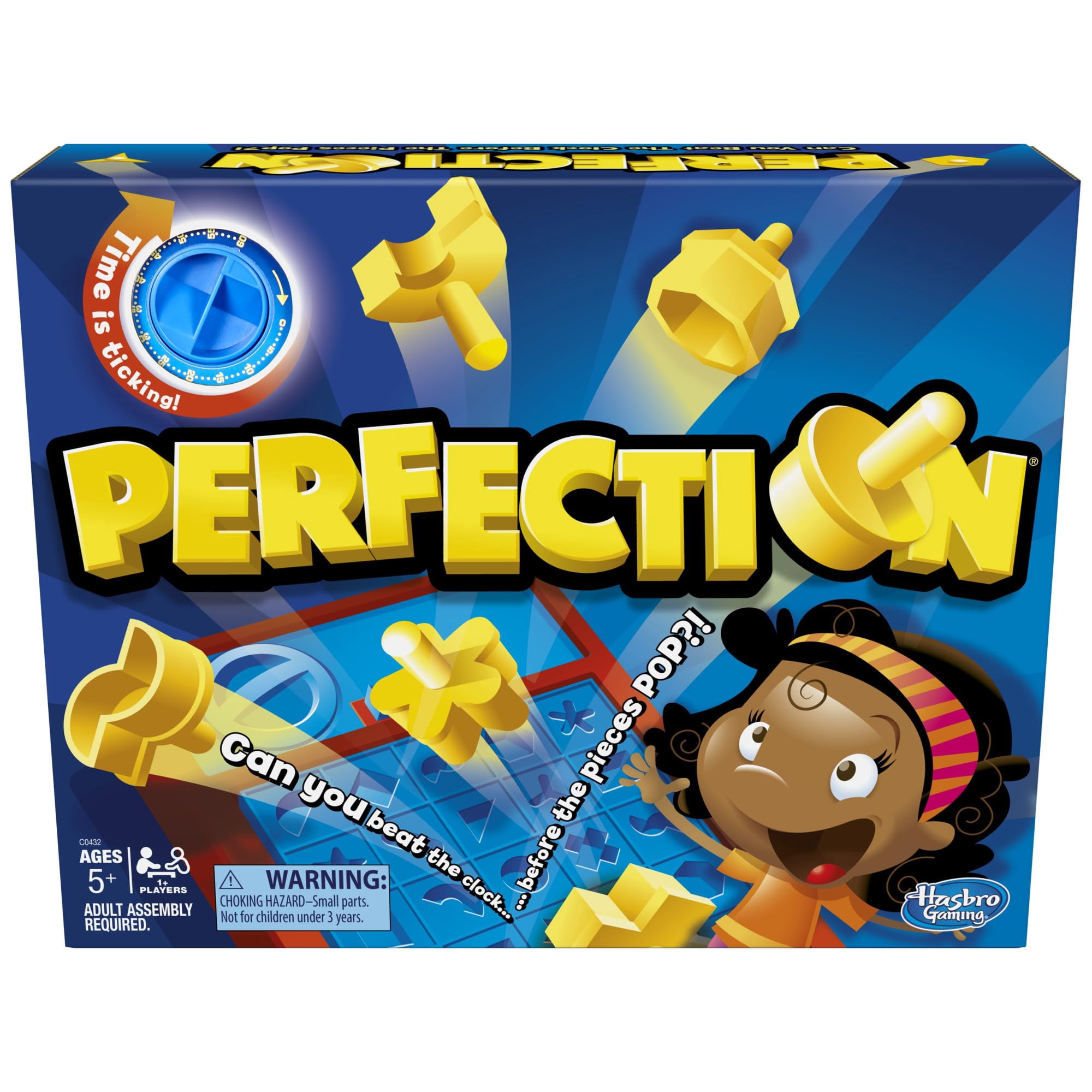 Juego De Mesa Hasbro Gaming Perfection Para Niños Mayores De 5 Años