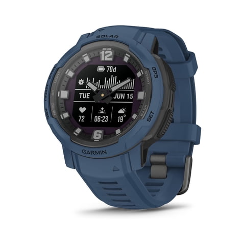 Reloj Inteligente Garmin Instinct Crossover Solar Tidal Blue