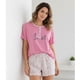 thumbnail image 2 of Pijama Mujer Verano Short Y Polera Manga Corta 4047, 2 of 2