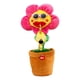 thumbnail image 2 of Girasol Peluches Cantar Bailar Flor Columpio Eléctrico Muñeca Red Redonda, 2 of 5