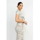 thumbnail image 4 of Conjunto de Top Floral con Nudo Delantero y Falda Larga Fruncida Azul Bebé S, 4 of 5