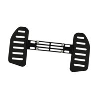 Magideal - Kit De Reposapiés Para Bicicleta Eléctrica, Conjunto De Modificación De Vehículo, Reemplazo De Fácil Instalación, Accesorio Para Motocicleta, Reposapi