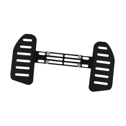 Magideal - Kit De Reposapiés Para Bicicleta Eléctrica, Conjunto De Modificación De Vehículo, Reemplazo De Fácil Instalación, Accesorio Para Motocicleta, Reposapi