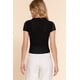 thumbnail image 4 of Gorra Corta Slv Cuello Alto Top De Malla De 2 Capas, 4 of 5
