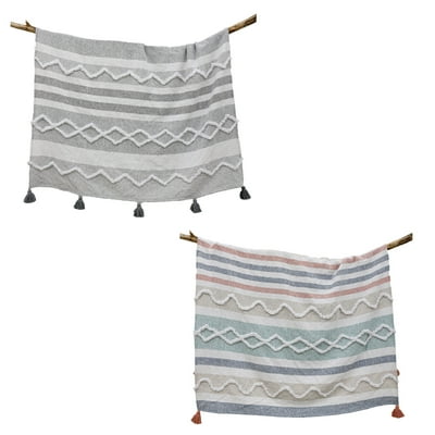 Manta 90X190 Cm 100% Algodón Surtido  Mainstays