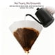 thumbnail image 3 of Filtros de café Clinuse V02 cónicos, tamaño 16 x 12 x 11 cm, 200 piezas, 3 of 7