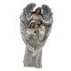 thumbnail image 3 of Figura Decorativa De Resina De La Sagrada Familia De ángel, Adorno De Escritorio Para Encimera, Escritorio Interior, L, Plata, 3 of 5
