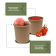 thumbnail image 3 of Pote contenedor kraft 12 oz con tapa cartón 30u, 3 of 3