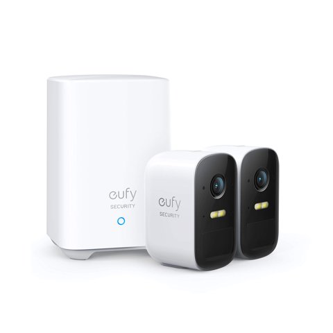 Sistema Inalámbrico De Seguridad Para El Hogar Eufy Security Eufycam 2C 2-Cam Kit