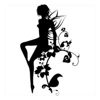 Rienda Libre Graphics - Decomural Flower Fairy Fantasy Ws-15927