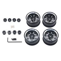 Magideal - Neumáticos De Metal Rc Para Coche, De Llantas Y Neumáticos Rc Para Wpl C14 C24 C34 C44 B14 B16 B24 B36 1/16, Accesorios De Actualización De Coche