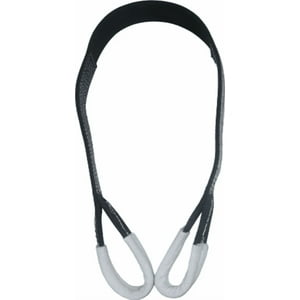 Genérico - Eslinga Negra 45Mm X 1 Capa X 1 Mt Ojo/Ojo 600 Kilos Negro