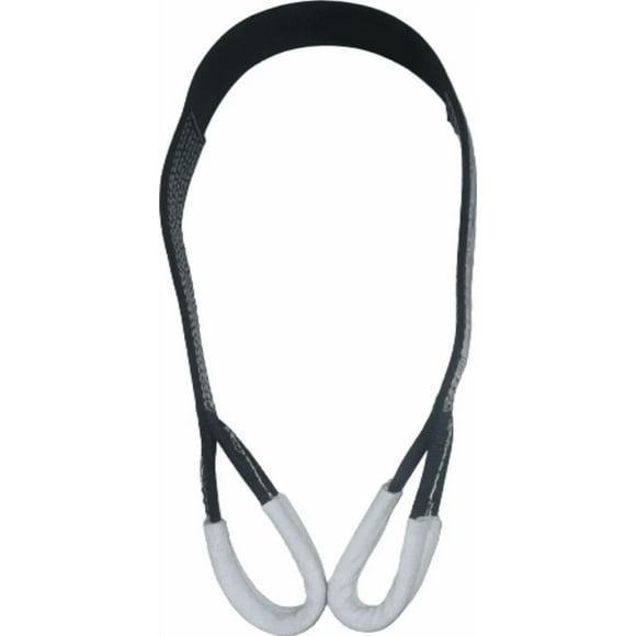 Eslinga Negra 45mm X 1 Capa X 1 Mt Ojo/ojo 600 Kilos Negro