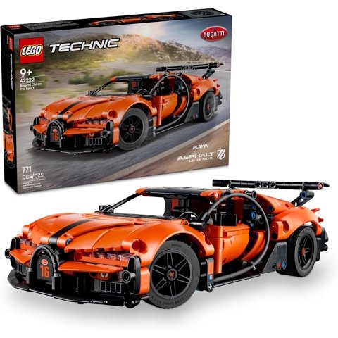 Lego Technic Bugatti Chiron Pur Sport Hypercar 42222