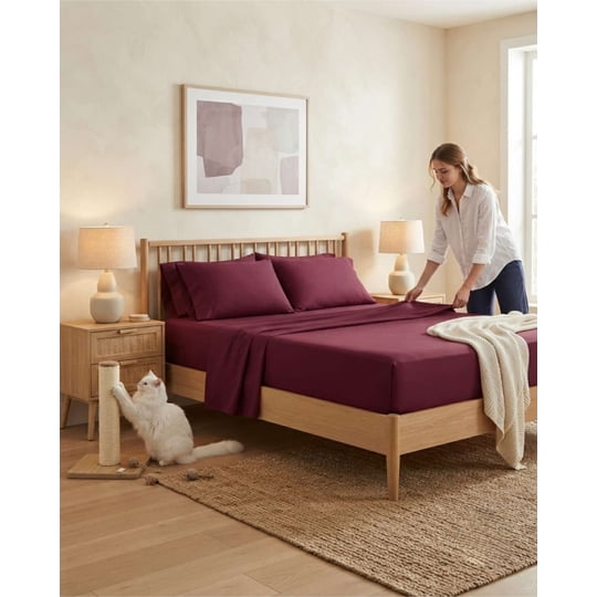 Decoideasemispa - Juego De Sabanas Estilo De Revista Para Dormitorio King