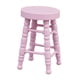 thumbnail image 3 of Silla En Miniatura Para Casa De Muñecas, Minitaburete De Pub 1/12 Para Decoración De Modelo De Escena DIY, Color Rosa, 3 of 5