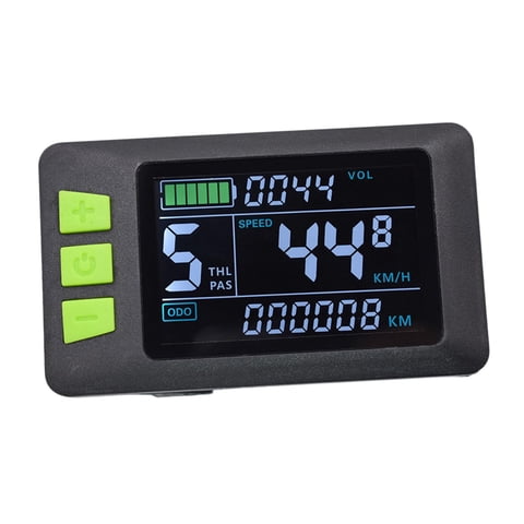 Ioensy - Medidor Lcd Para Bicicleta Eléctrica P3C Medidor De Pantalla 24V 36V 48V 60V Pantalla Colorida