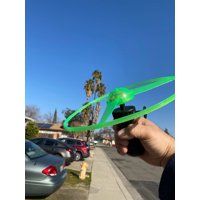 Genérico - Set 7 Juguete Ovni Giratorio Luminoso Deporte Aire Libre Lau