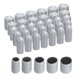 thumbnail image 1 of 50 piezas de tapas redondas de goma 1/4" 3/8" 1/2" 5/8" 3/4" cubiertas de vinilo gris protectoras de rosca de tornillo, 1 of 5
