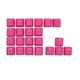 thumbnail image 5 of Set de Keycaps TAI-HAO 22 Teclas de Goma Retroiluminadas Neon Rosa, 5 of 5