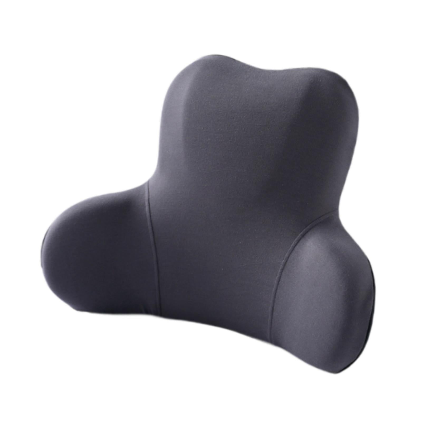 Ioensy - Almohada De Apoyo Lumbar De Espuma Viscoelástica Accesorios De Almohada De Cintura De Oficina Transpirables Gris
