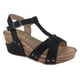 thumbnail image 1 of Sandalia Chalada Mujer Pasco-22 Negro Plataforma, 1 of 3