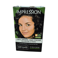 Impression Henna 100% Color Natural Negro 3 Sachets De 50Gr