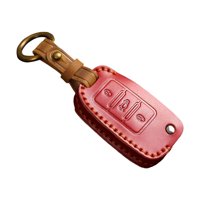 Magideal - Llavero Con Llavero De Protección Completa, Moderno, Para Vw Rojo