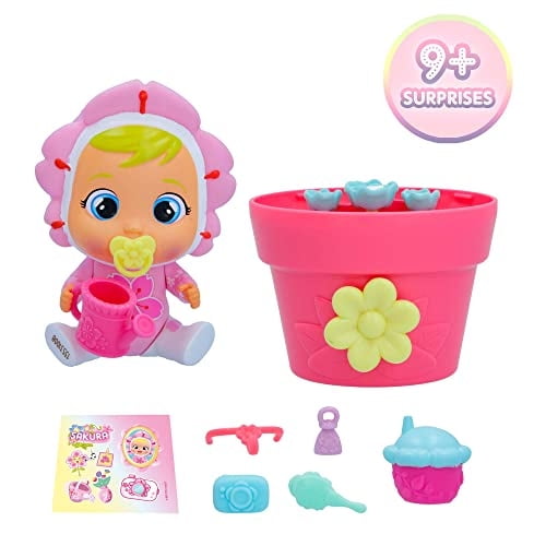 Cry Babies Magic Tears Happy Flowers 9 Sorpresas Para Unbox Muñeca Misteriosa Para Niñas Y Niños