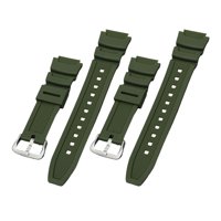 Magideal - Correa De Reloj Con Hebilla De Metal, 1,8 Cm De Ancho, Repuesto Para Reloj De Pulsera. Argenta Verde