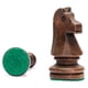 thumbnail image 3 of Piezas de Ajedrez Wegiel Hechas a Mano con Estuche de Madera para Torneo Europeo, 3 of 4