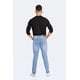 thumbnail image 3 of Jeans Hombre Slim azul claro Focalizado Suave Talla 42, 3 of 3